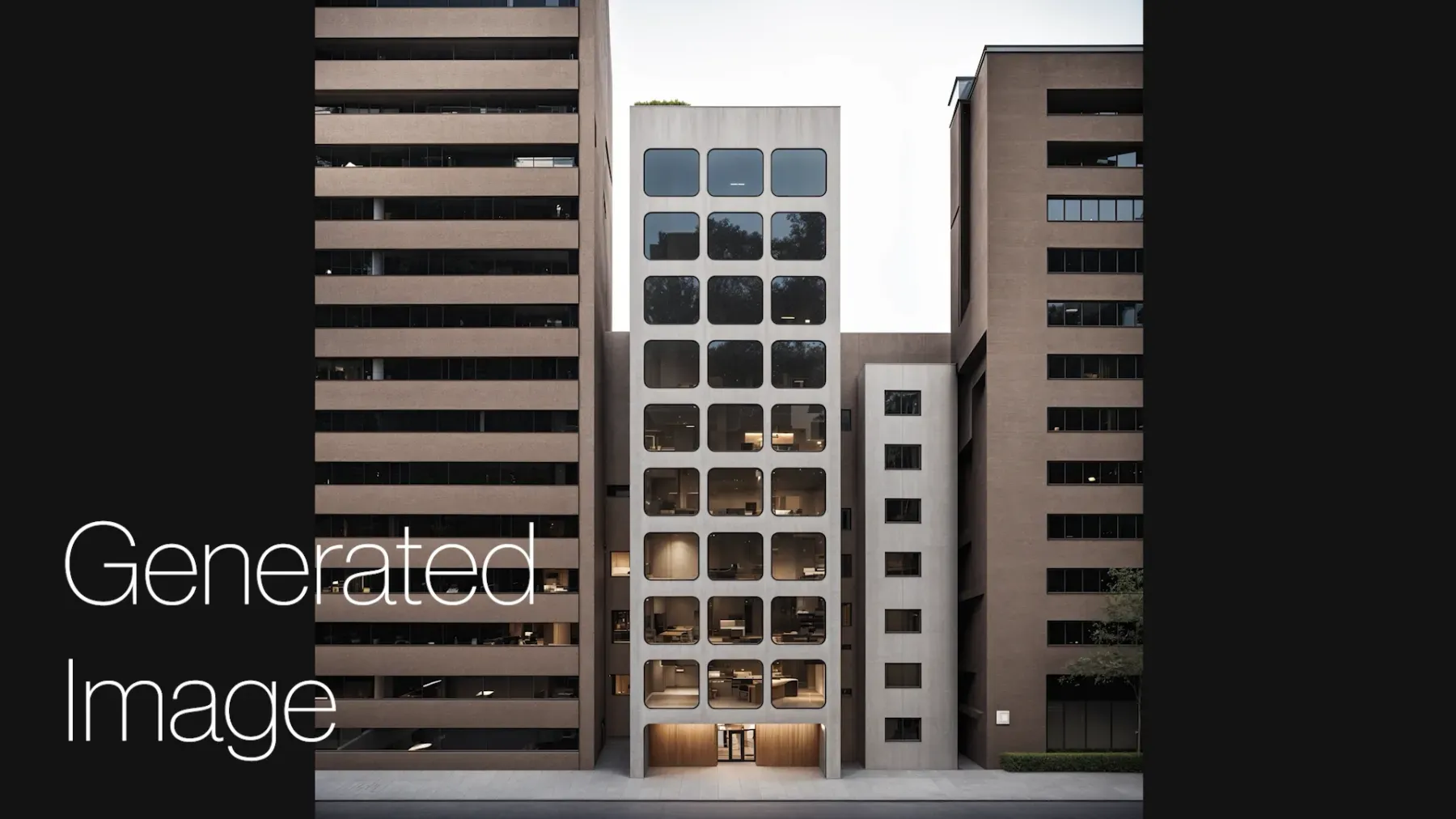 STEP5:正面パース(引き)の作成